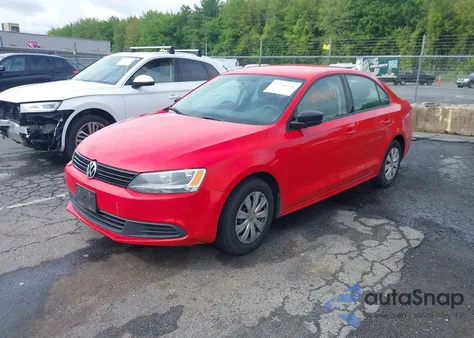 2013 Volkswagen Jetta 2.0L Base/2.0L S из США, поврежденный, VIN 3VW2K7AJ2DM312534